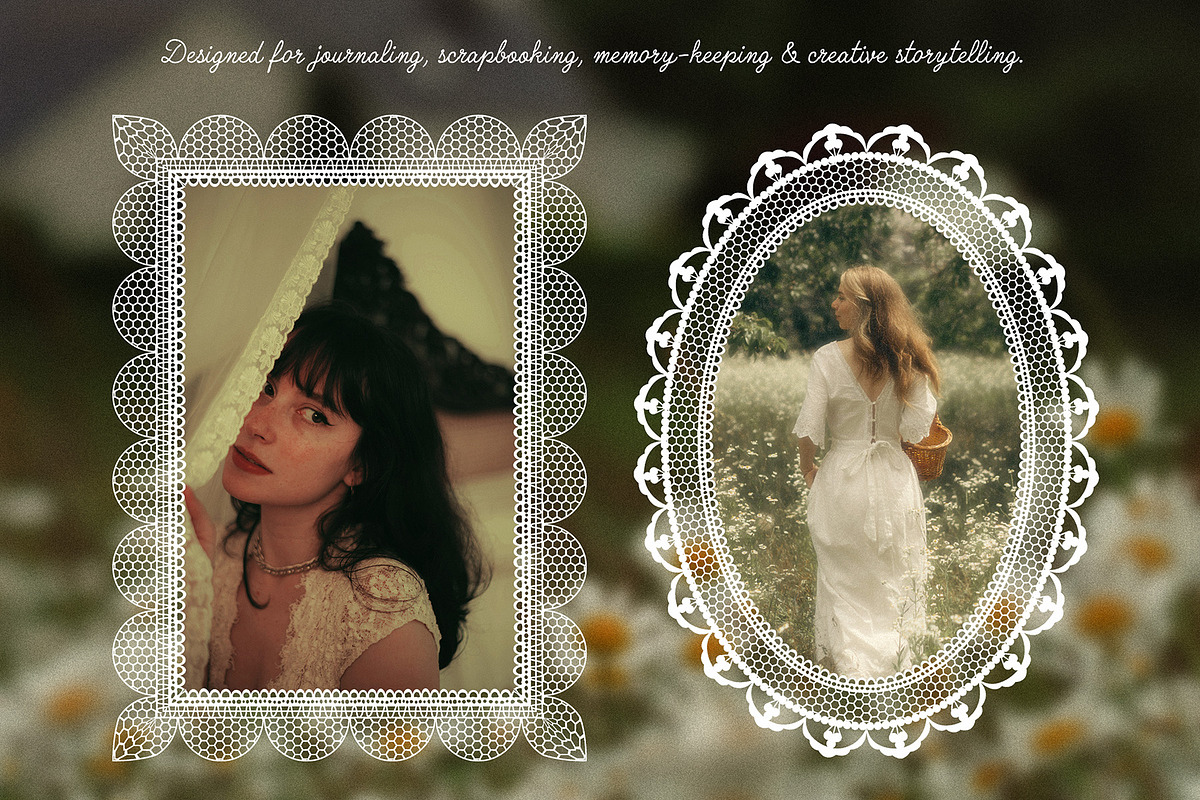 Vector Lace Frames, Doilies, Pattern, an Object Graphic by Essentially Nomadic (Photo 4 of 14)