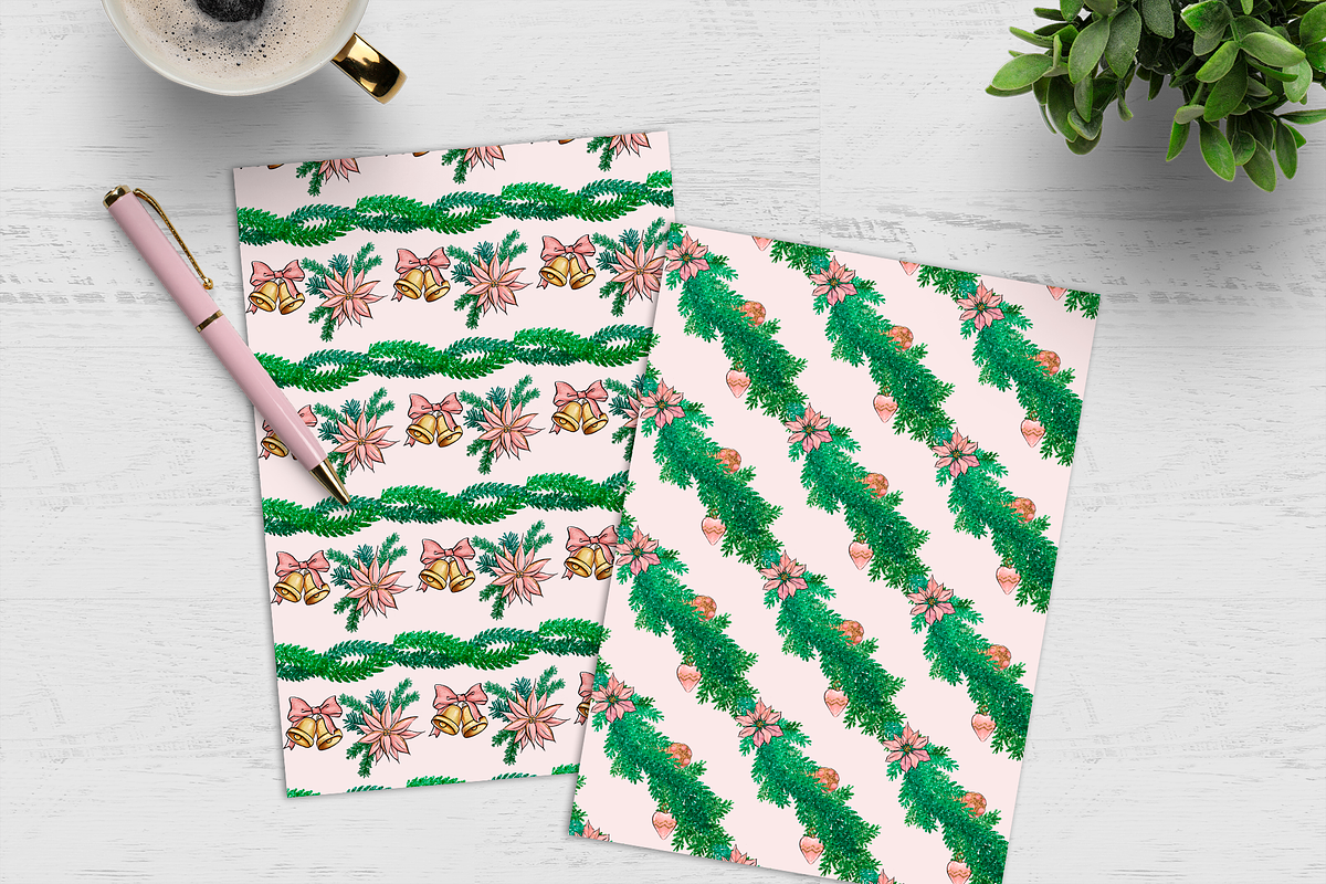 Christmas Digital Paper pack, a Pattern Graphic by The GG Shop (Photo 8 of 10)