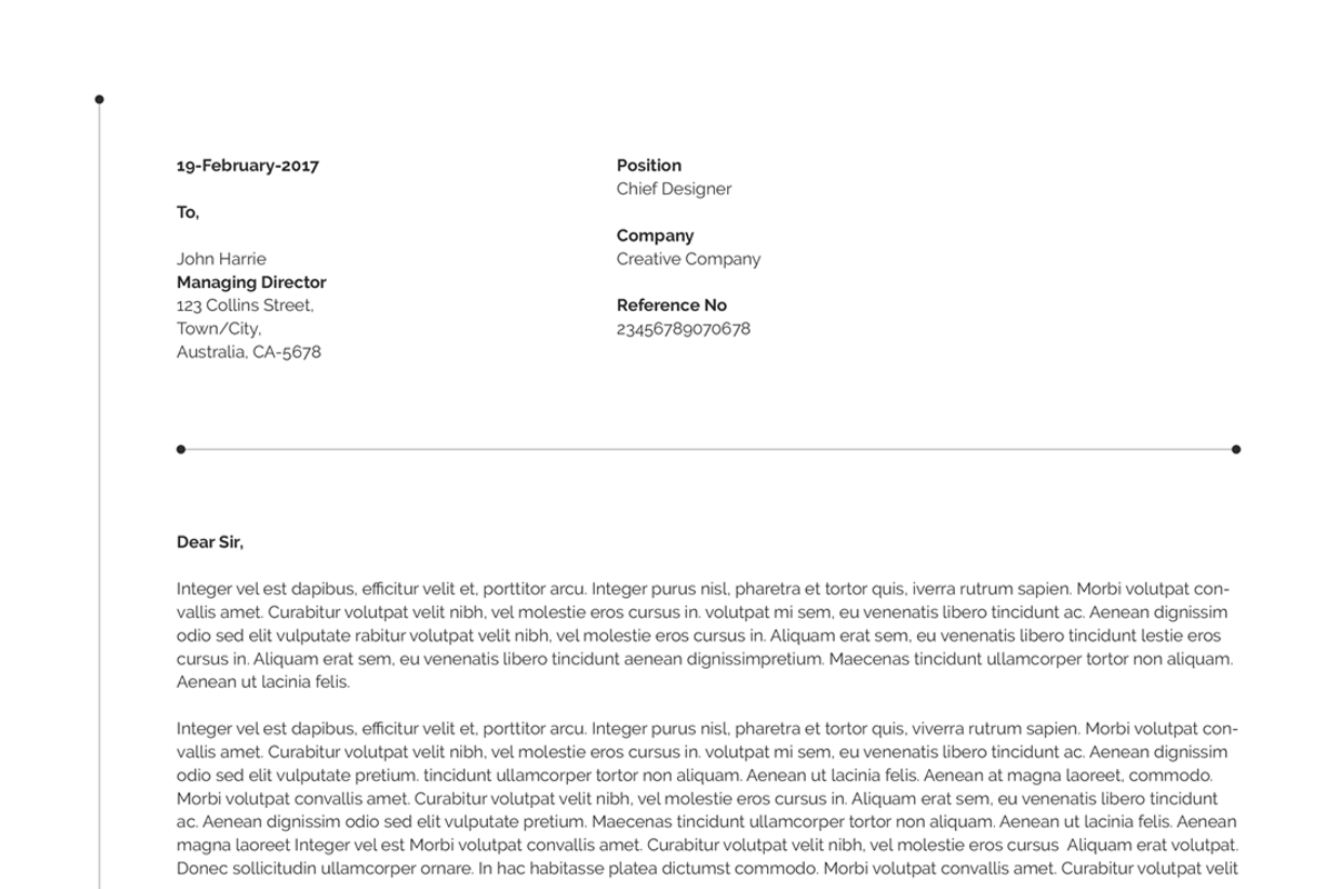 Minimal Resume Template 4 Pages, a Resume Template by White Graphic (Photo 8 of 9)