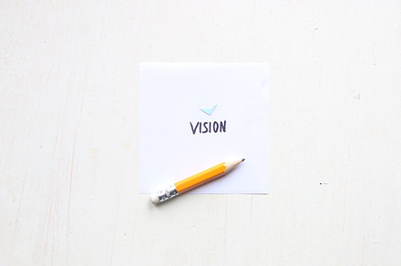 Business vision idea word lettering stock photo containing business and vision, a Business Photo by Markgraf