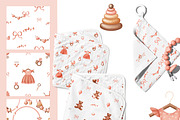 NEWBORN baby illustration & patterns, an Animal Illustration by Linerisyart (Thumbnail 10 of 16)