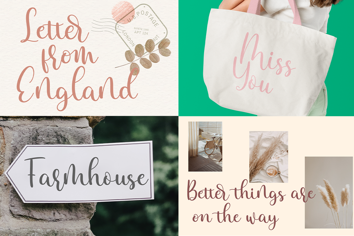 End Year Font Bundle, a Script Font by BearyType Studio (Photo 11 of 11)