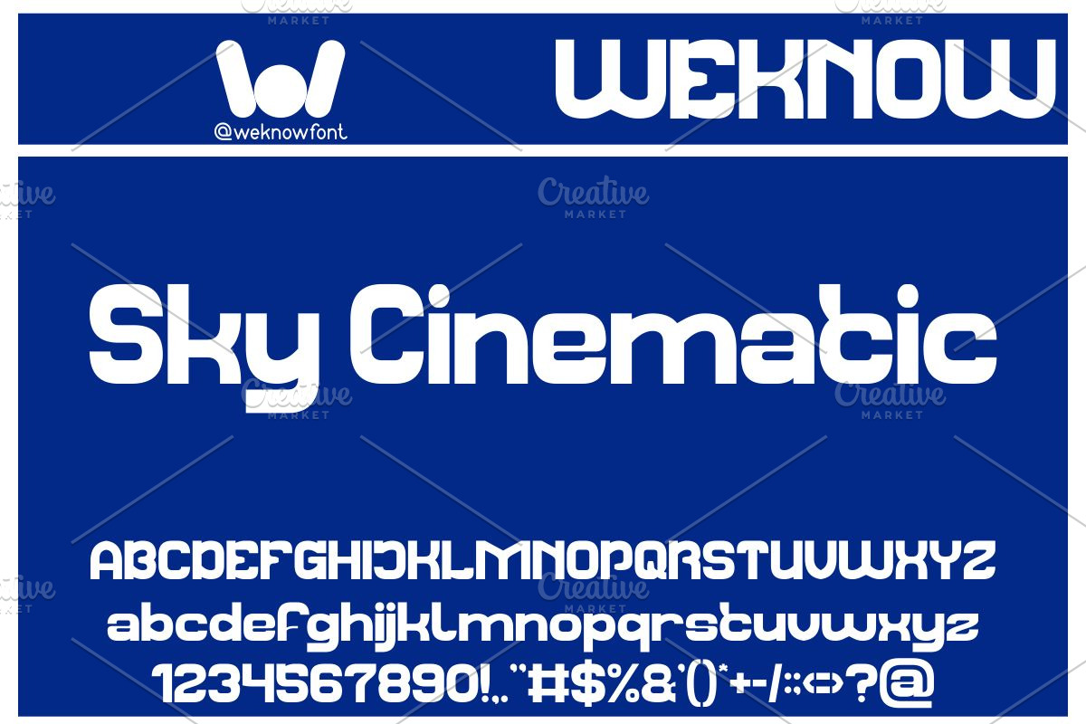 Galaxy Theater font, a Sans Serif Font by weknow (Photo 3 of 8)