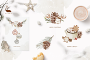 Christmas Watercolor Mega Bundle, a Decorative Illustration by Karma (Thumbnail 11 of 28)