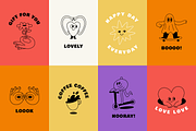 Funny mascots, illustrations, logos, a Graphic by venimo (Thumbnail 2 of 13)