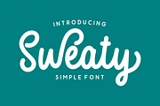 Sweaty, a Script Font by windestrian (Thumbnail 1 of 5)