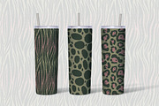 Wild Animal Print Set Modern Vintage, a Pattern Graphic by Oksana Dovhopol Art (Thumbnail 11 of 19)