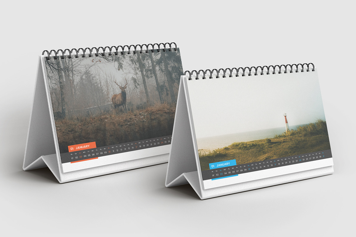 2027 Desk calendar, a Stationery Template by Tanmoy Topu (Photo 2 of 2)