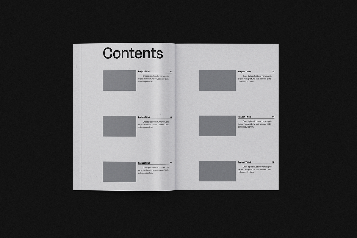 Modern Portfolio Template v4, a Brochure Template by Akreatipe (Photo 2 of 16)