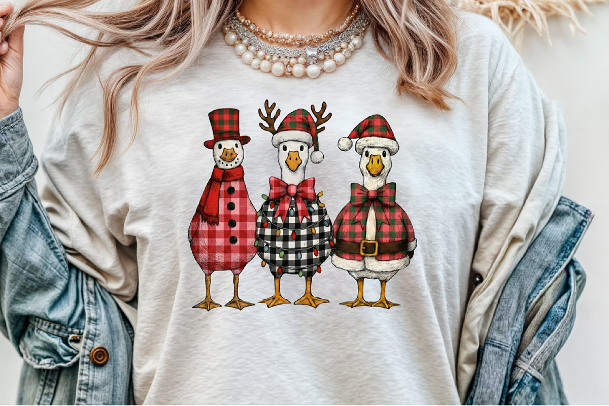 Funny Christmas Goose Png Christmas, an Illustration by Sublimation Artist (Photo 7 of 9)