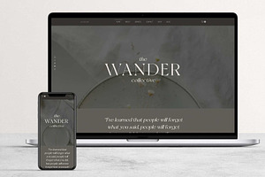 Wix Website Template - Wander Coach