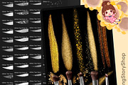 70+ Procreate Glitter Brushes, a Brush Add-On by DrawingStoryShop (Thumbnail 1 of 6)