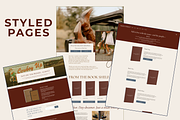 Squarespace Author Website Template, a Squarespace Template by Billie Grace Studio (Thumbnail 8 of 8)
