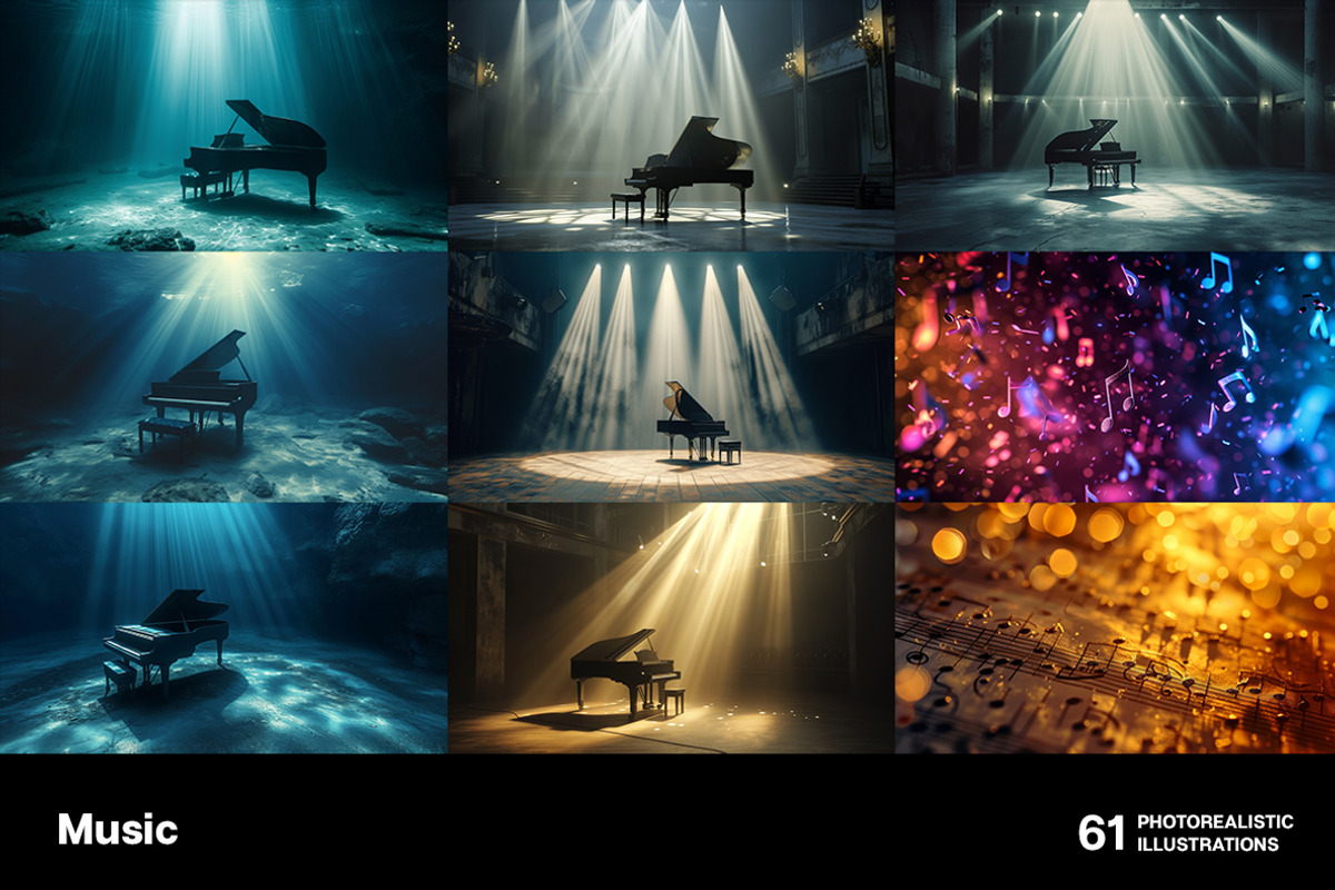 Music. Collection, a Decorative Illustration by Handmadefont (Photo 11 of 13)