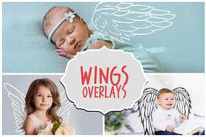 42 Angel Wings Overlays