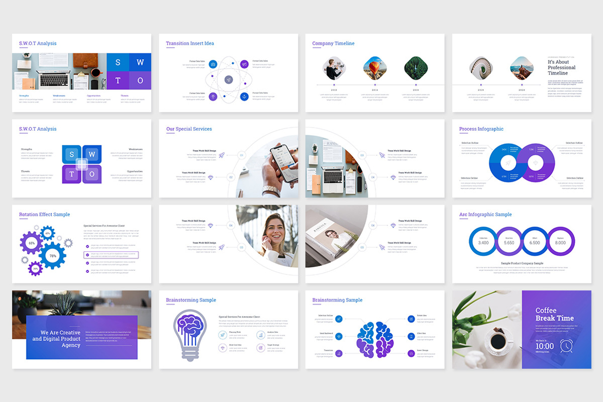 Vero Powerpoint Template Design, a Presentation Template by Rocketstill (Photo 7 of 9)