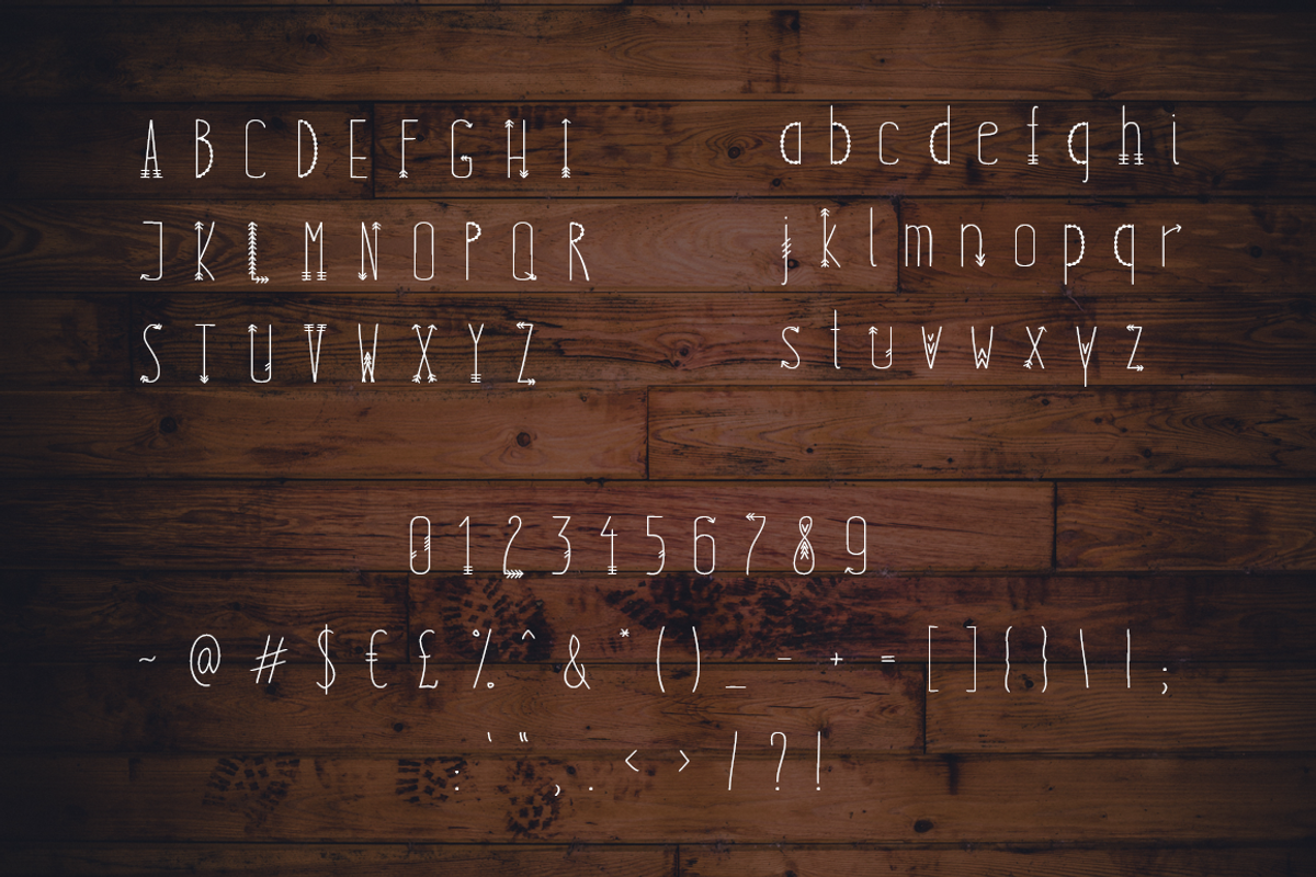 BOHO SPIRIT handwritten font+BONUS preview 8