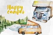 90%OFF! Watercolor Forest Bundle, an Animal Illustration by ArtCreationsDesign (Thumbnail 9 of 18)