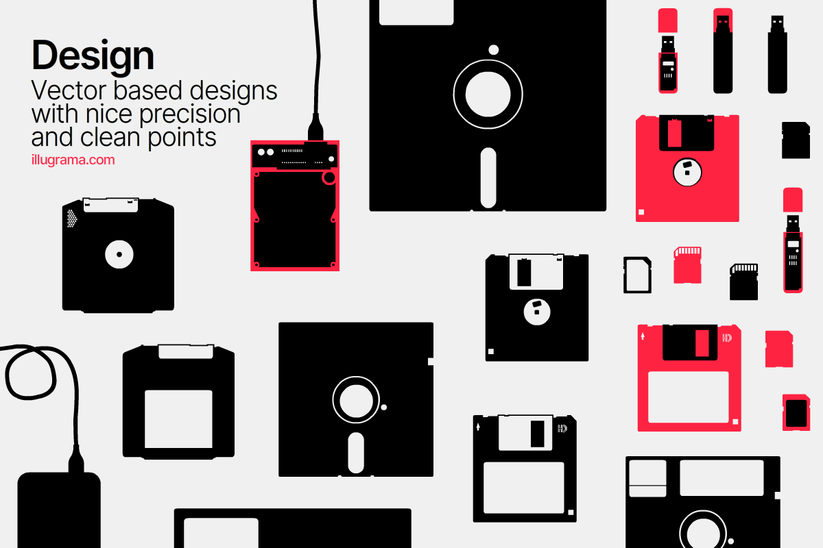 Digital Tools - Modern Graphics, a Technology Illustration by illugrama (Photo 5 of 12)