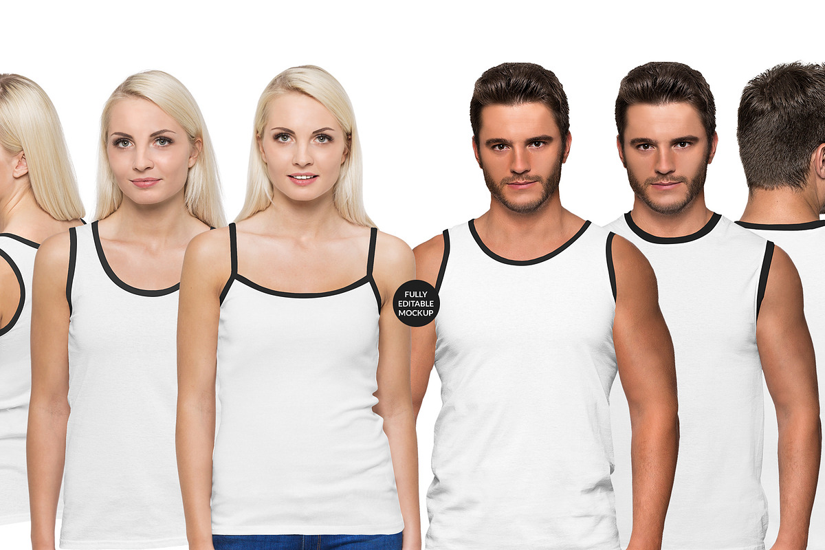 TANK TOP BUNDLE 20x Mock-ups + DEMO, a Books & Magazine Mockup by Apparel_Mockups (Photo 7 of 28)