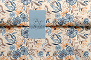 Watercolor Summer Garden Blooms, a Pattern Graphic by SirenaArt (Thumbnail 13 of 13)