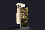 iPhone 12 Pro Mock-up, an iPhone Mockup by zippypixelstudio (Thumbnail 5 of 14)