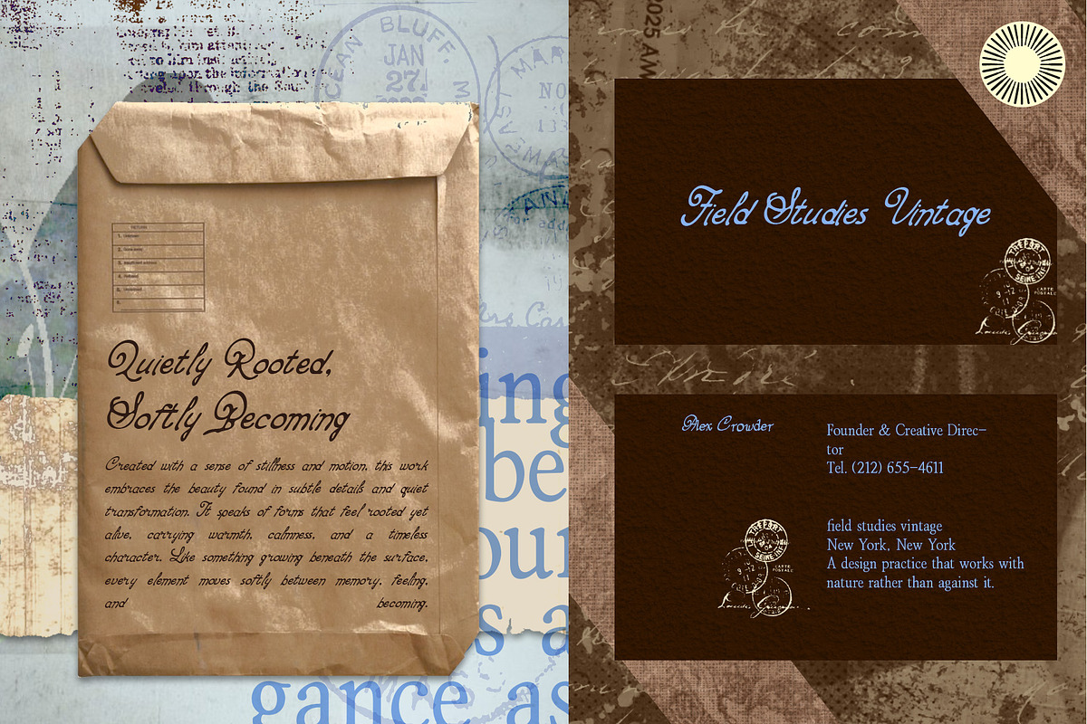 Therramo Organic Vintage Handwritten, a Handwritten Font by Setara Langit CreativeStd (Photo 6 of 12)