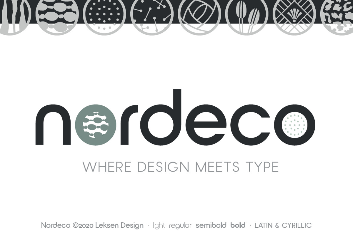 Nordeco Cyrillic Semibold preview 2
