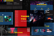 Strongers Creative Powerpoint, a Presentation Template by Inkofert (Thumbnail 1 of 10)