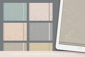 Floral Goodnotes Landscape Covers