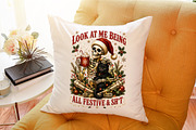 Funny Christmas Png, Snarky Skeleton, a Seasonal Illustration by Sublimation Artist (Thumbnail 9 of 9)
