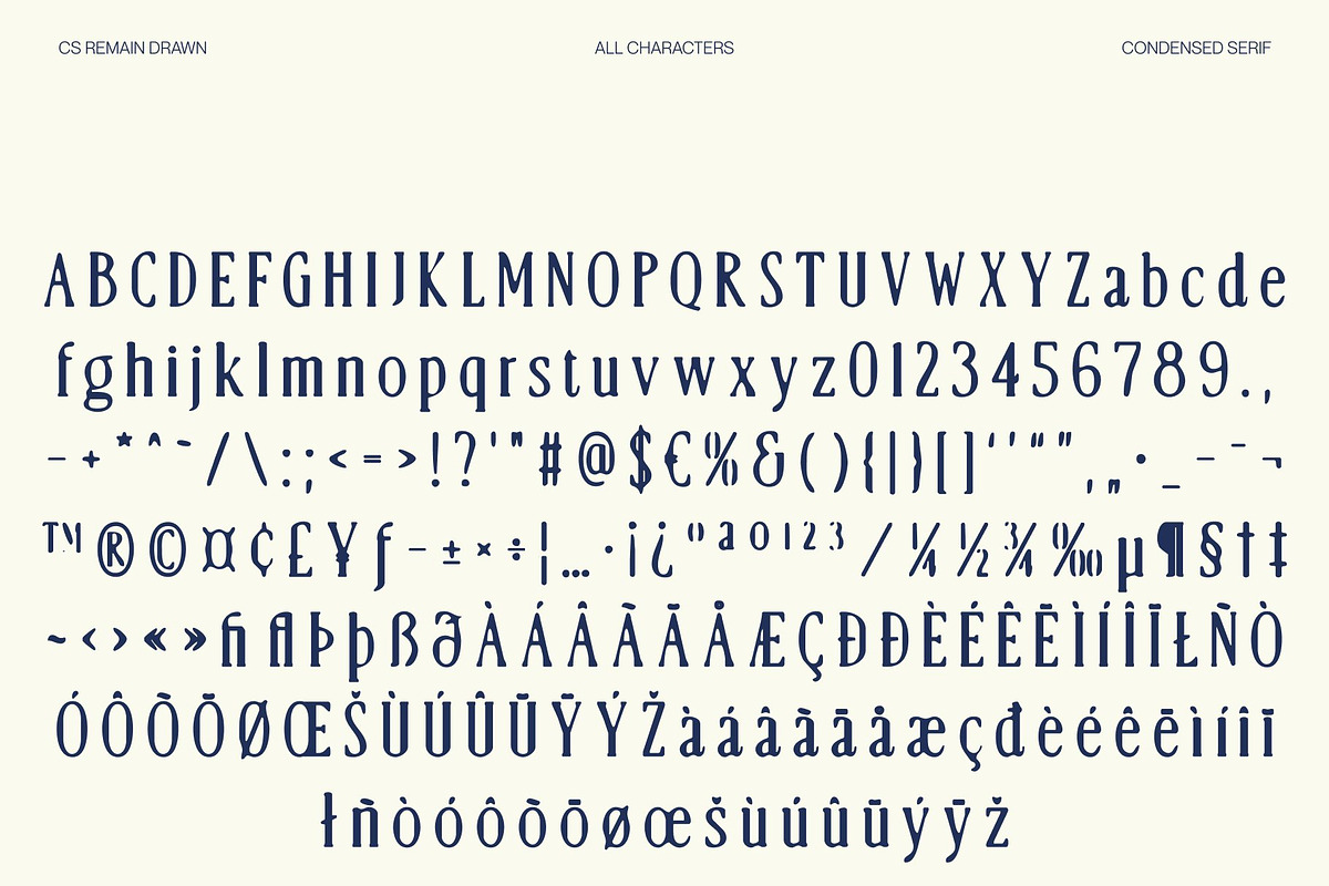 CS Remain Drawn, a Serif Font by Craft Supply Co. (Photo 8 of 8)