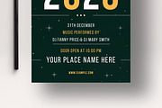 New Year Party Flyer Layout, a Flyer Template by MightyDesign (Thumbnail 5 of 8)