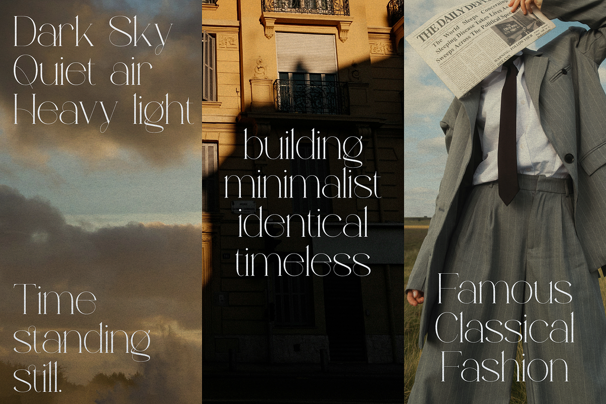 Arsenov | Modern Classic, a Serif Font by gracetype_studio (Photo 9 of 12)