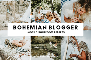 Bohemian Blogger Lightroom Presets