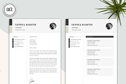 Resume CV Template for Word, a Resume Template by GResume (Thumbnail 4 of 7)