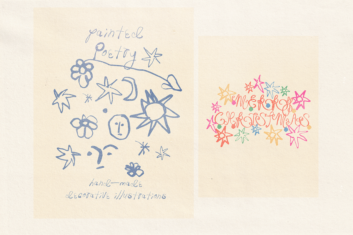 Painted Poetry — Hand Drawn Graphics, a Decorative Illustration by Madeline ODonoghue Design (Photo 12 of 12)