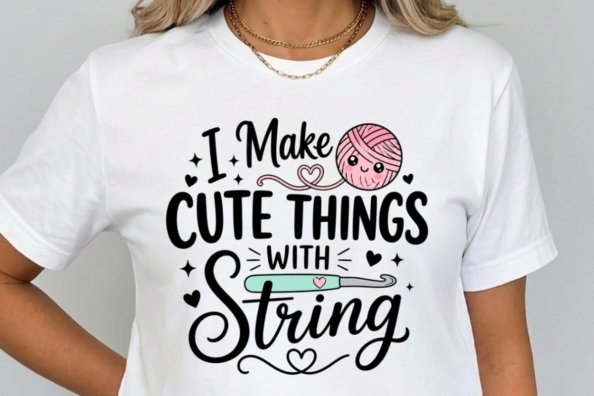 Crochet Quotes PNG Bundle, a Seasonal Illustration by Tanya Kart (Photo 5 of 9)