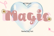 Magic handwriting font, a Handwritten Font by JJuta (Thumbnail 1 of 7)