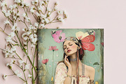 Media Spring Woman Digital Papers, a Person Illustration by Fusion Dream (Thumbnail 7 of 10)