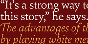 Pesaro, a Serif Font by Hoftype (Thumbnail 2 of 7)