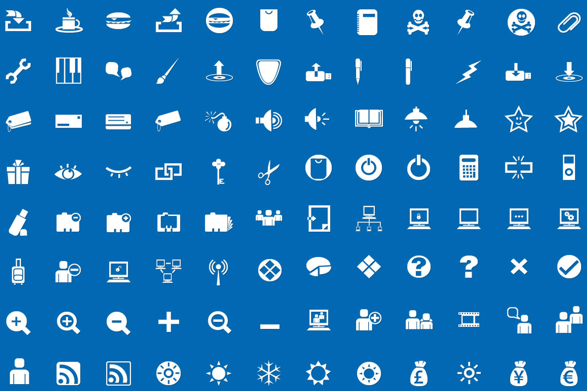1,500 Vector Glyph Icons, an Icon by Mister Pixel (Photo 4 of 4)