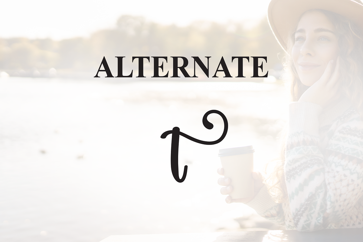 Solitude | Script Font, a Handwritten Font by Scratchones (Photo 8 of 9)