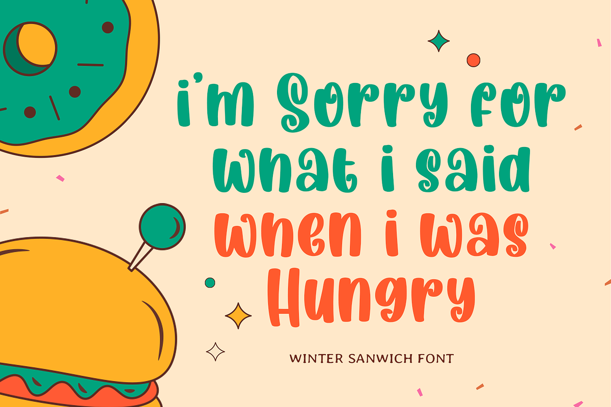 Winter Sandwich, a Script Font by Mozatype (Photo 6 of 9)