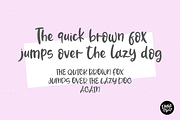 KATEY BLUE a Darling Brushed Font, a Sans Serif Font by Blush Font Co. (Thumbnail 6 of 6)