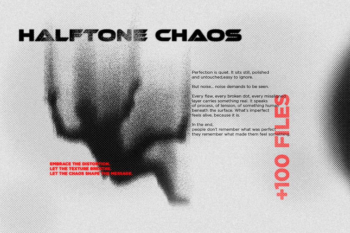 HALFTONE CHAOS - Grunge Texture Pack, a Texture Graphic by BeNone Designs (Photo 5 of 8)