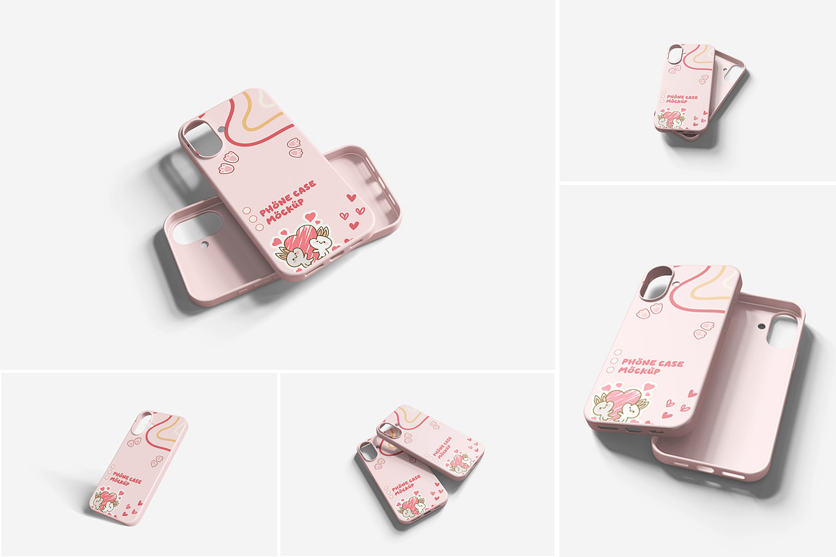 iPhone 16 Case Mockup, an iPhone Mockup by Indah (Photo 1 of 6)