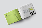 Brand Guideline Template Landscape, a Design Template by RusenoelType (Thumbnail 2 of 9)