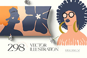 Flowers Girls | Wall Art Creator, an Object Graphic by Leleka.Store (Thumbnail 10 of 15)