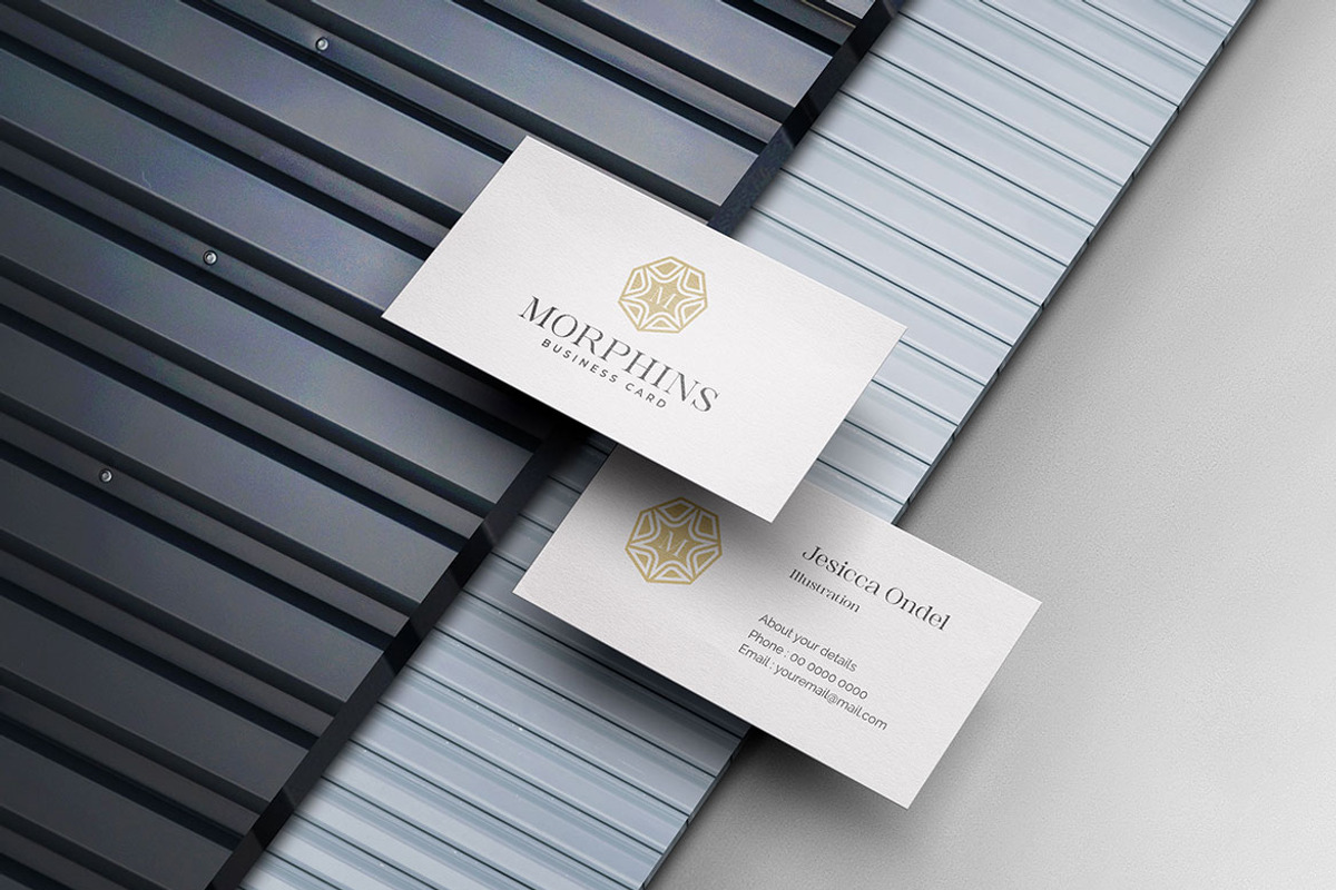 Minimal Business Card Mockup, an Advertising Mockup by Artlogs (Photo 3 of 4)